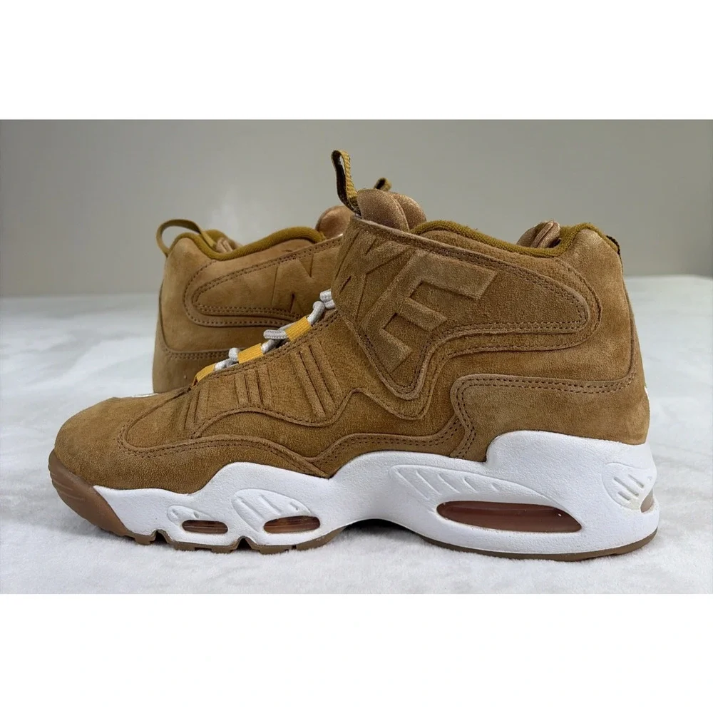 Nike Air Griffey Max 1 Wheat Gold Suede Mens Sneakers Size 9.5 DO6684-700 Chrty